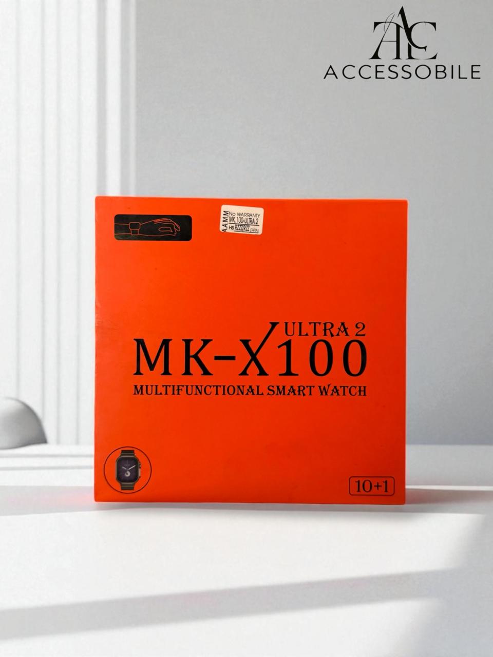 Smart watch MK X100 ultra 2 (10 in 1 straps)